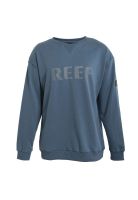 Poleron Men Crew Blue Logo Front