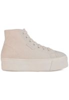 Zapatilla 2705 Hi Top Total Beige Raw Superga