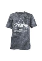 Polera Men TieDye Black White