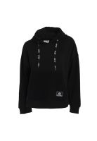 Poleron Women Hoodie Black Pink