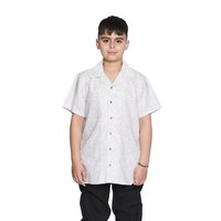 Camisa Reef Kids Gris Diseños Gris Oscuro