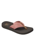 Sandalia Spring Woven Women Brown Pink Reef