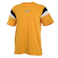 Polera Men Orange Omini Front Sleeve Black