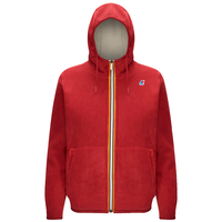 Polar Women Reversible K-Way Lily Red Dark Beige Grey