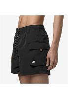 Traje de Baño K-Way Men Mellow Mini Ripstop Black Pure