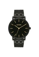 Reloj Porter All Black Gold Nixon