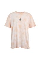Polera Men Orange Tie Dye Snake