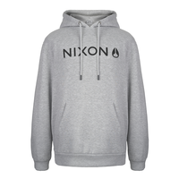 Poleron Nixon Men Hoodie Icon Gray