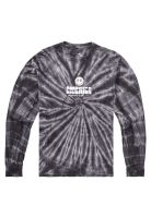 Polera Manga Larga Roll With Tiedye Black Emerica