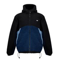 Sherpa Whatup Men Full Zipper Black Blue