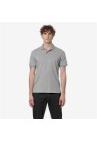 Polera K-Way Men Amedee Pique Grey Melange