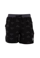 Traje de Baño Logo Printed Black Grey