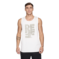 Polera Tank Reef Men Big Reef Beige