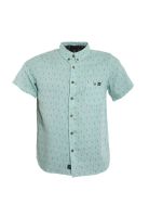 Camisa Kids Light Blue Palm
