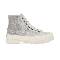 Zapatilla 2341 Alpina Micro Snake White Black