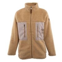 Sherpa Men Full Zipper Brown