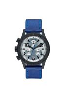 Reloj 38-20 Chrono Leather Black Blue Gator Nixon