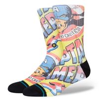 Stance Sock Men Captain America No Cavities Yellow