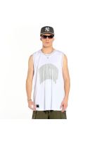 Polera Whatup Hombre Sin Manga Blanco