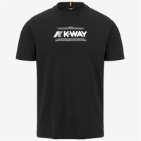 Polera K-Way Men Odom Typo Black Pure