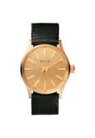 Reloj Nixon Sentry 38 Leather Gold Black