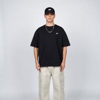 Polera WhatUp Classic Tiny Icon Black White