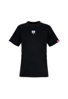 Polera Colo Colo Hombre Insignia pecho Negro