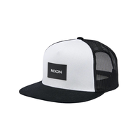 Jockey Team Trucker Hat White Black Black