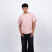 Polera Nixon Men Tiny Logo Pink
