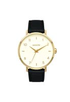 Reloj Nixon Arrow Leather Gold Cream Black