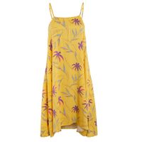 Vestido Kids Leaves Yellow