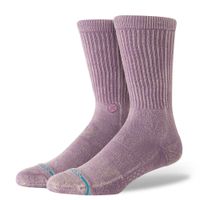 Stance Socks Icon Dyed Crew Plum