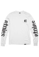 Polera Manga Larga Icon White Black