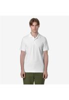 Polera K-Way Men Amedee Pique White
