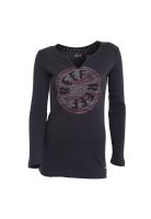 Polera Women Manga Larga Blue