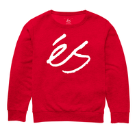 Poleron Men Script Crew Red