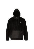 Poleron Sherpa Men Mid Zip All Black