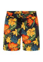 Short Cannonball Volley '17 Black Multi Hurley