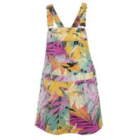 Jardinera Girls Vestido Multicolor Leaves