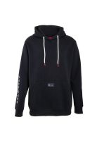 Poleron Colo Colo Urbano Hoodie Negro Kultrun Gris