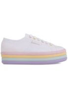 Zapatilla 2790 Candy White Violet Green Superga