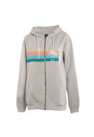 Poleron Men Full Zipper Light Grey