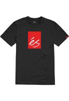 Polera Main Block Black Red eS