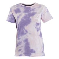 Polera Tie Dye Lavender Bolsillo