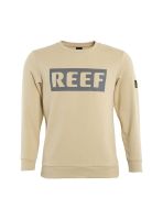 Poleron Kids Crew Beige Logo