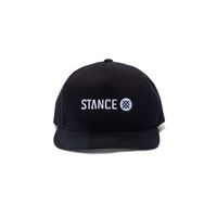 Jockey Icon Snapback Hat Black