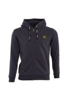 Poleron Full Zipper Kids Dark Grey Estampado