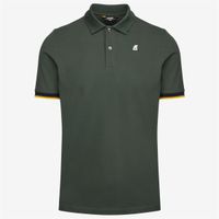 Polera K-Way Men Vincent Green Blackish