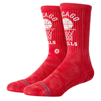 Stance Sock Men Vintage Chicago Bulls Red