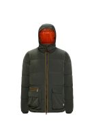 Chaqueta Parin Mini Ripstop Green Black Orange Rust